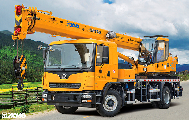 XCMG Official 12 Ton Cranes Hydraulic Truck XCT12L4 China Hydraulic Crane Price